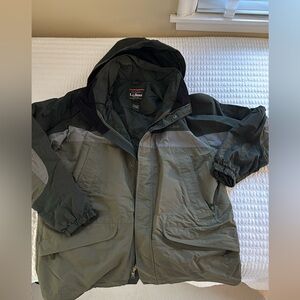 Men’s green extra large winter coat shell L.L. Bean